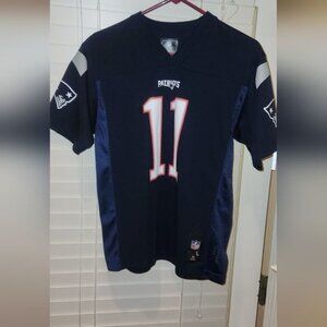 NFL New England Patriots Julian Edelman #11 TEAM APPAREL boys Large 14/16